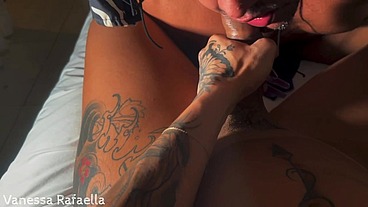 Shemale Vanessa Rafaella- met a bitch, put my cock up her ass and then she drank my milk