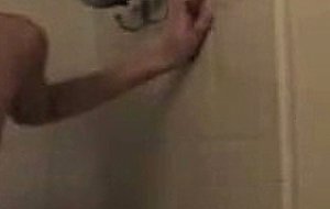 Amber In The Shower