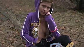 Ellie 18 loves Outdoor Fingering