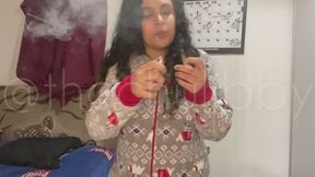 Cold Day, Hot Smoke – Smoking in My Cozy Pajamas