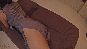 beautiful malaysian milf seduces her husbands friend and has sex with him when husband is out on a business trip.