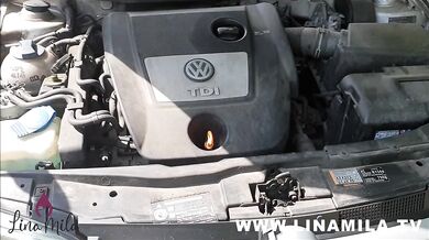 OMG! My car breaks down and I'm getting fucked by a strange man