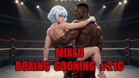 Mixed Boxing Gooning #21C: Merciless Boxing Domme Goon Goon State (Animated, Music)