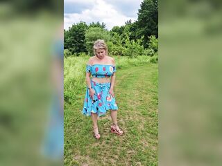 Real TOPLESS MAMMA Enjoying the Summer Barbecuing with her Aged mother I'd like to fuck LARGE BOOBS Out in the Sunshine