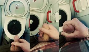 Gushed on the Boeing plane jerked off and pissed in gay public