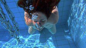 underwater bondage breath-play (cencored)