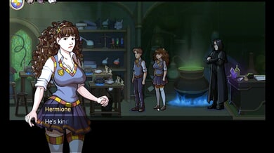 Magical academy students indulge in forbidden hentai-style passion after class