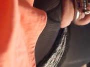 Crossdresser Locked in Chastity after Edging