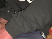 almost got caught by my neighbor on the terrace. no cum (Part 2)