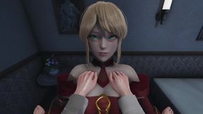 Fate - Futa Mordred give Master cock | Male taker pov