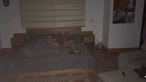 On an unexpected night stepbrother gets into his stepsister's bed to fuck her secretly and fill her pussy with cum