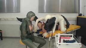 Kinky rubber assfisting
