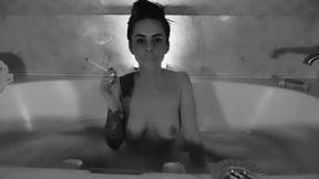 Smoking VS120s in Bathtub