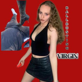 Virgin gets DOUBLE DOMMED & BALLBUSTED