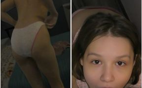 I Watch My Step Sister Get Dressed After a Shower