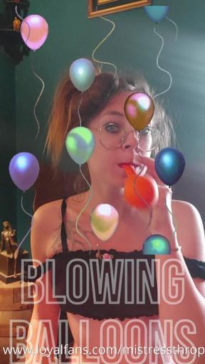 Blowing Balloons