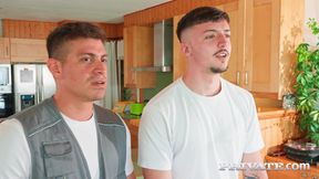 Private com - Guys, will you put some cream on me?