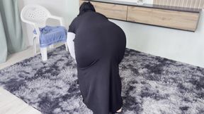 Oh my God, how beautiful this Arab woman is, how wonderful she is... He erected my penis, pressing against her.