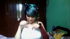 Latina baile er&oacute_tico otaku