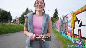 Public Porn She's taken to a hotel where she is fucked hard by a big white cock