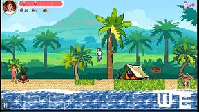 Waifu Island 2 [ HENTAI game PornPlay ] p.5 his cum in the best skin cream ever !