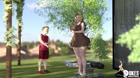 A BBC gets to fucks his college crush for the first time while a sexy Latina singer gets gangbanged