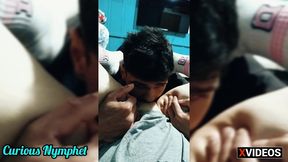 curious nymphet - competition blowjob masturbation