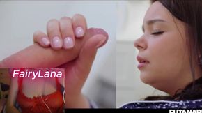 Real life futanari facial creampie gushing huge dick cumshots