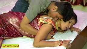 Unmarried Couple first Honeymoon Sex! Beautiful Indian Sex