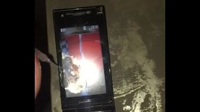 写真にぶっかけ