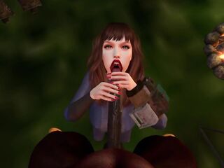 Second Life Ebony guy Brotherhood of Iron knight screws white woman Vault Dweller