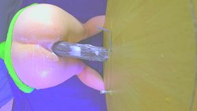 femboy loves a rough dildo ride