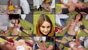 Ophelia CA in Medical Practice, CPR, 12 Lead ECG, AED, Ambu