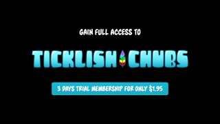 Masked amateur Foxy Sox tickled all over skinny body