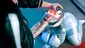 Busty Anime Beauty Dominates Hard Dick with Wild Blowjob Ride Action