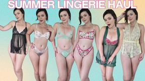 Nude Summer Lingerie Try On Haul