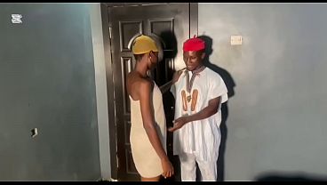 Hot black babe gets stretched by giant cock