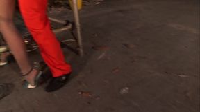 Blonde and Brunette Enjoy a Cock Together and Eat Pussy