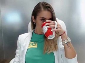 nyrayne beautiful fake tits webcam strip