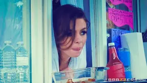 Alex Blake Whips Up Ice Cream While Getting Fucked Hard