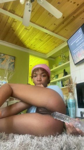 fcking myself with no reaction