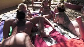 Sunshine Lesbians Enjoy Outdoor Fun