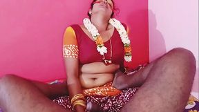 Indian Big boobs saree aunty hardcore fucking with daughter'_s husband. Telugu dirty talks.