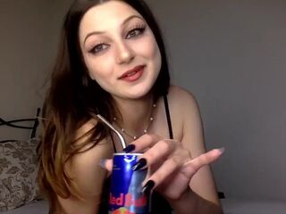CHATURBATE TEEN EBONY LACE UNDERWARE, NYLONS, AND PEARLS BEDROOM LIVESTREAM RECORDING