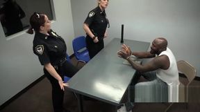 Dude gets busted for stealing a car and solicitation charges by milf cops