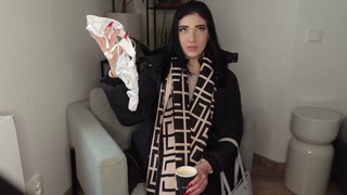 Hot young latina with big boops on the street agrees to go for a model casting