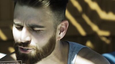 Hot stud seduces his partner and rams his ass balls deep