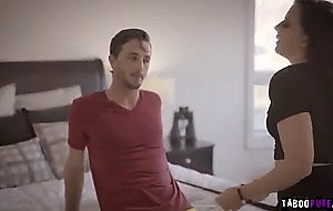Stepbro let stepsis carolina rides him