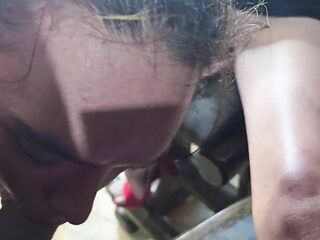 POV Hotty Finger Banging My Wife and Sucking My Knob After Biggest Creampie
