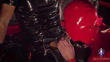 Latex &amp_ Bondage II - Mickey Mod Dominates TS Gray Perrier